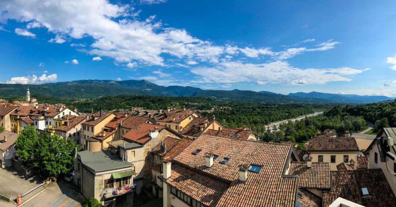 ベッルーノAttico Panoramico In Centro - Civettaアパートメント エクステリア 写真